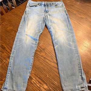 American Eagle Outfitters Men's Light Blue Slim Jeans